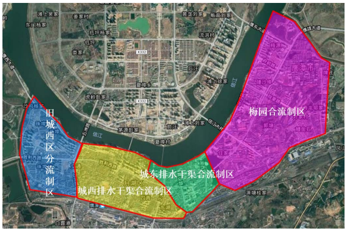 1-鹰潭市老城片区排水系统分区图.png